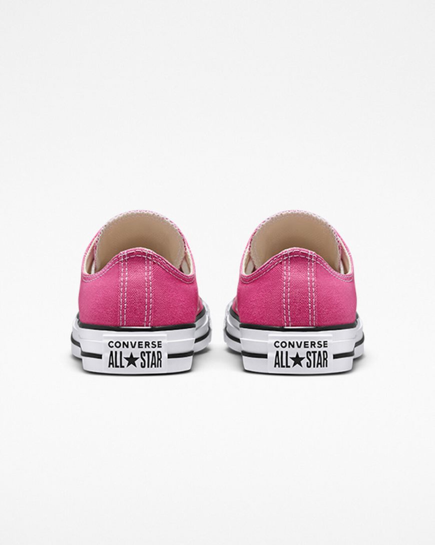 Tenisi Dama Converse Chuck Taylor All Star Seasonal Color Fucsie Albi Negrii | RO DKGSX176